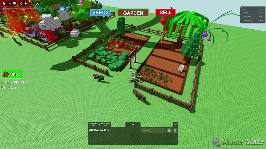 13991 grow a garden placer la torigate